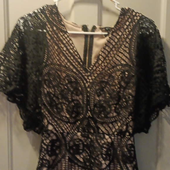 🤠SOLEBLU Lined Crocheted Dress Size Small - Picture 2 of 11